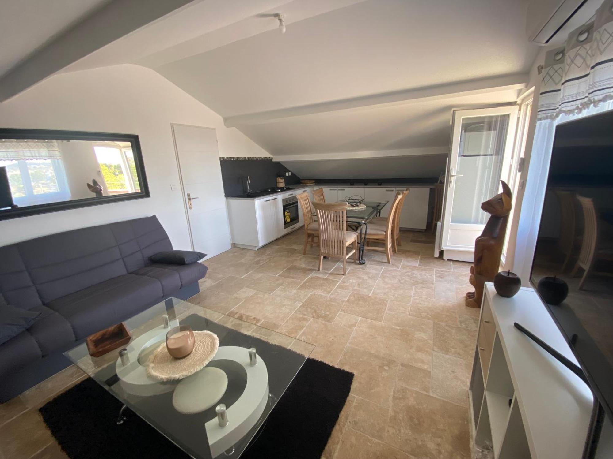 Haut De Villa Vue Mer La Seyne-sur-Mer Bagian luar foto